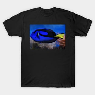 REEF FISH IN ALL IT'S GLORY IN THE BLUE OCEAN DESIGN T-Shirt